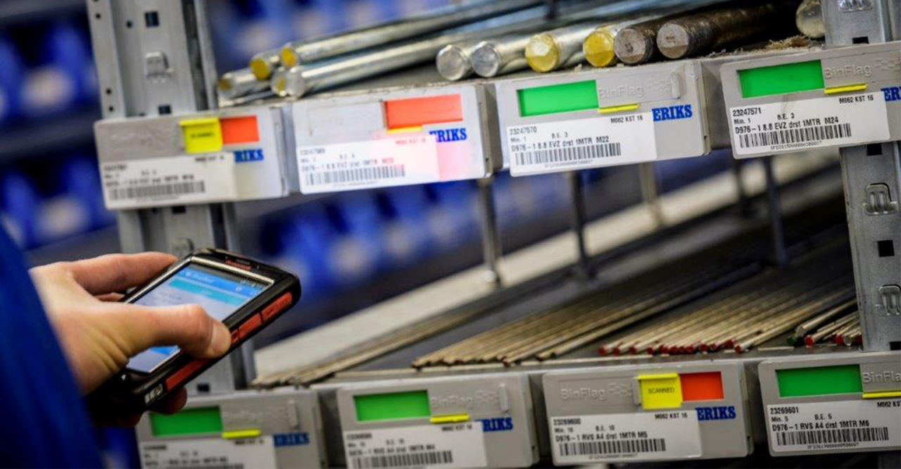 Optimise your maintenance inventory management person performing inventory management